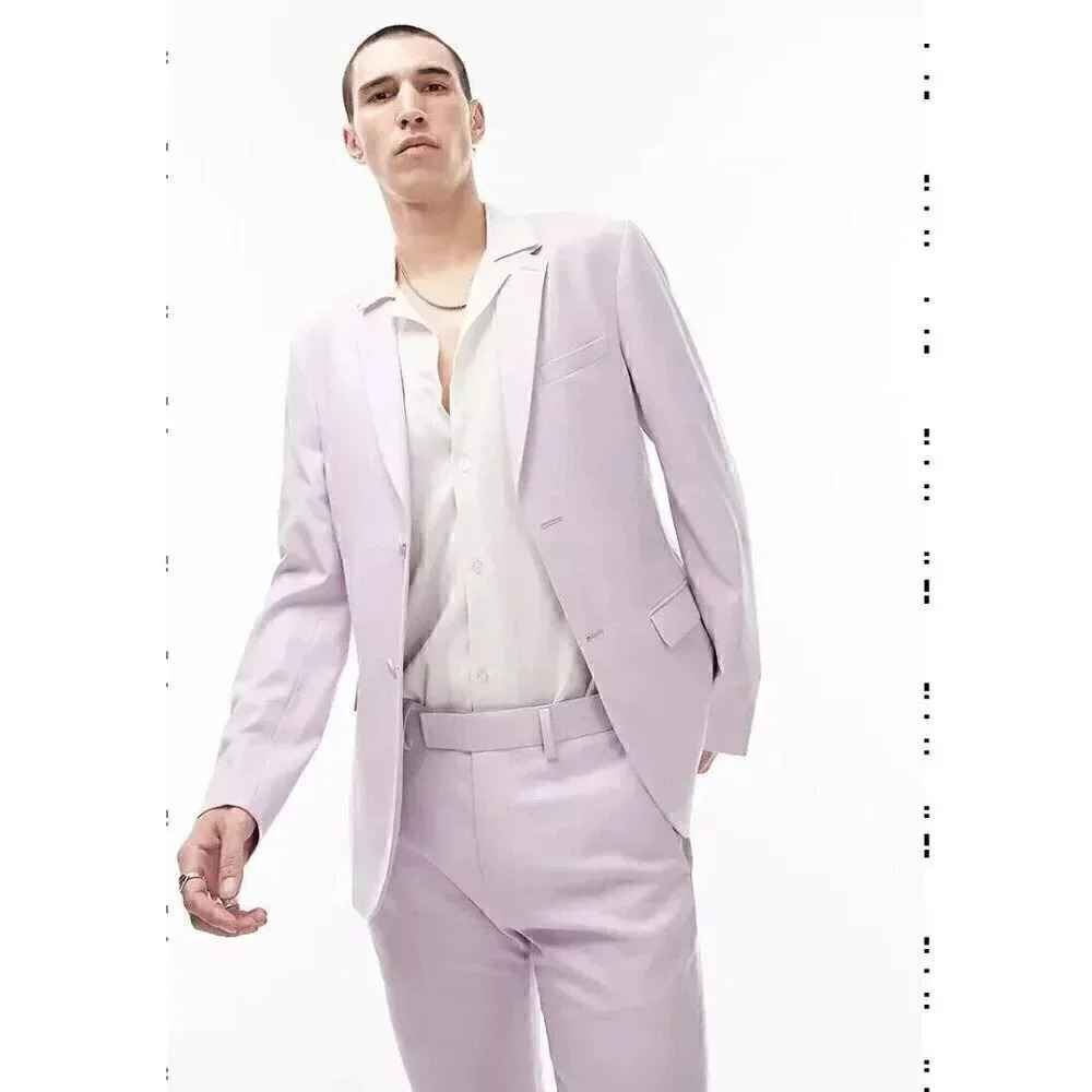 Topman Super Skinny Suit Pants in Lilac sz 30/29 NWT Dress Pant
